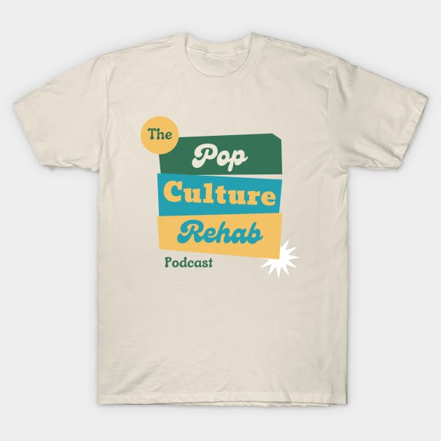 Pop Culture Rehab Logo T-Shirt by Pop Culture Rehab
